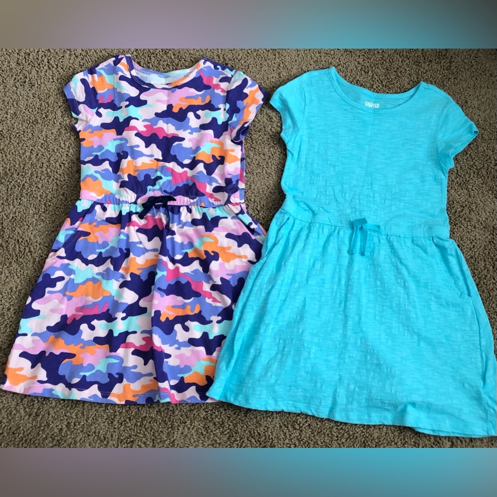 Bundle of 2 Spotted Zebra Dresses Size S (6-7)